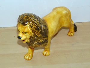 Li'l Lionel's Ceramic 10 1/2'' X 6 1/2'' Ceramic Lion Figurine-Arkansas, KS-Ex C - Picture 1 of 4
