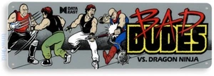 TIN SIGN Bad Dudes Arcade, 80's, Retro, Console, Marquee, Game Room Decor, A230 - Picture 1 of 3