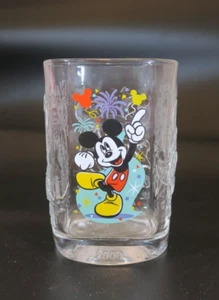 McDonald's Vintage Walt Disney World Epcot 2000 Tumbler Square Glass Replacement - Picture 1 of 6