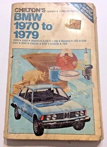 BMW Chilton's 1970 a 1979 guía de reparación y ajuste manual de reparación automotriz 6844 - Imagen 1 de 3
