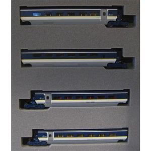 Kato 10-1298 Eurostar Color E300 4 Cars Add-On Set - N - Picture 1 of 4