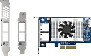 QNAP QXG-10G2T-X710 10Gigabit Ethernet Card QXG10G2TX710 - Afbeelding 1 van 1
