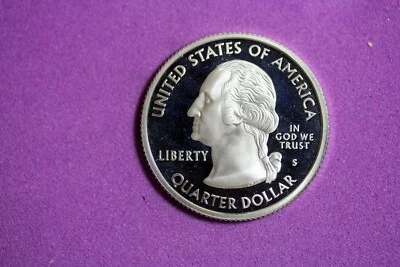 2008 - S PROOF "NEW MEXICO" STATEHOOD Washington Quarter! #J22969 - Image 1 of 2