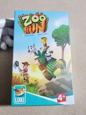 Zoo Run Board/Card Game. Looking Iello Games. Ages 4+ Cooperative Or Competitive - Image 1 of 4