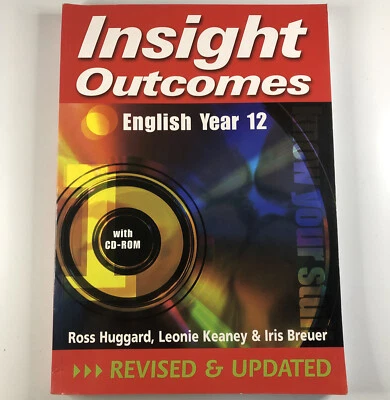 Insight Outcomes ENGLISH Year 12 PLUS CD Revised Updated Ross Huggard Textbook - Image 1 of 4