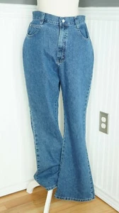 Lee NEW Blue Medium Blast Flare Leg Cotton Blend Jeans Girls Size 16.5 NWT - Picture 1 of 4
