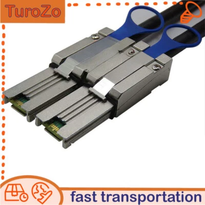 External Mini SFF-8088 SAS 26P to SFF-8088 Minisas 26P Cable 1m for Server - Image 1 of 4