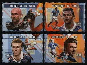 Chad 1999 - Mi-Nr. 1890-1893 A ** - MNH - Fútbol / Fútbol - Imagen 1 de 1