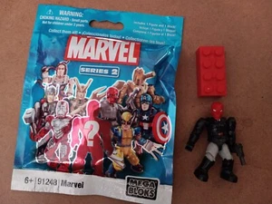 Mega Bloks Marvel Red Skull Series 2 Mini Figure With Gun - Picture 1 of 3