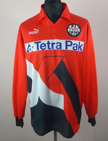 Eintracht Frankfurt 1993/1994/1995 PUMA Home Long Sleeve Shirt Men's Size XL Cover
