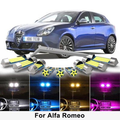 LED Interior Light For Alfa Romeo Giulietta Mito Brera GT Spider Giulia Stelvio - Image 1 of 4
