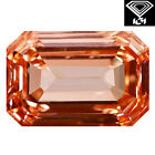 IGI Certified Fancy Intense Pink CVD Diamond 1.09 ct Emerald Cut (7 x 5 mm) VS2