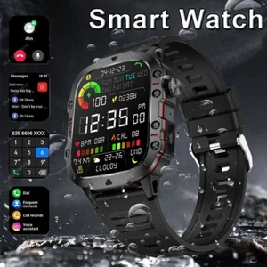 Nuovo GPS militare Smart Watch uomo torcia bussola impermeabile sport all'aria a - Foto 1 di 36
