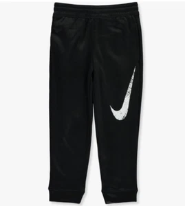 Nike Kids Boys Therma Fleece Athletic Pants Black Boys Athletic Pants Size 6  - Picture 1 of 1