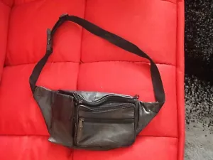 men/women waist bag/fannie pack black - Picture 1 of 2