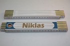Zollstock mit  NAMEN      NIKLAS     Lasergravur 2 Meter Handwerkerqualität