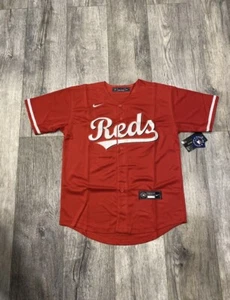 Youth Large Cincinnati Reds #44 Elly De La Cruz Red Stitched Jersey - Picture 1 of 2
