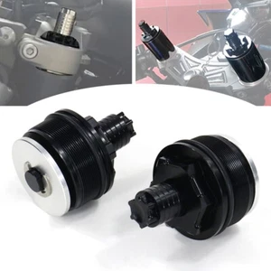 49mm Preload Fork Cap Adjust Bolts Aftermarket Fit For Harley VRSCAW V-Rod 07-10 - Foto 1 di 14