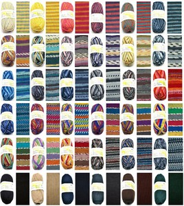 Sockenwolle DOLOMITI 50g / 75 % Schurwolle 25 % Polyamid