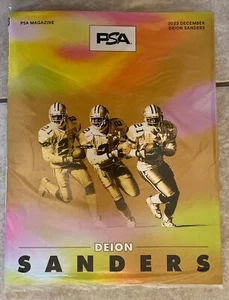 PSA Magazine December 2023 Deion Sanders #/500 - Picture 1 of 1