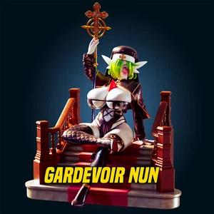 Sexy Gardevoir Nonne Pokemon Mama Miniatur Garage Kit  - Bild 1 von 5