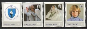 SWAZILAND 1982 SG404 - SG407 21st Birthday of Princess of Wales. Mint hinged - Picture 1 of 1
