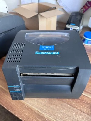 CITIZEN CLP 521  USB Label Printer - Slight Fading in Print at bottom of label - Image 1 of 4