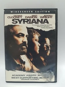 Syriana (DVD, 2006) George Clooney Matt Damon Jeffrey Wright  drama suspense act - Picture 1 of 12