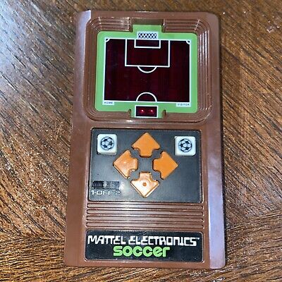 RARE Vintage Mattel Electronics Soccer 1978 Handheld Game TESTED Excellent cond!