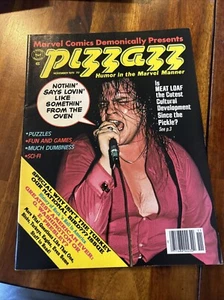 Meat Loaf Elvis Presley Cheryl Tiegs 1978 PIZZAZZ #14 Marvel Magazine Vintage - Picture 1 of 21