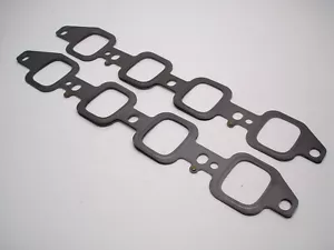2 NEW NASCAR COMETIC MLS 3 LAYER STEEL .030" GM R07 INTAKE MANIFOLD GASKETS - Picture 1 of 7