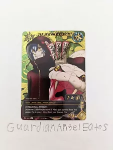 Naruto TCG CCG Kabuto Yakushi Card Super Rare English Near Mint Set 27 Foil - Picture 1 of 2