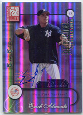 2003 (YANKEES) Donruss Elite Recollection Autographs #2 Erick Almonte/75