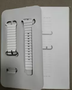 Apple Watch Strap 49mm White Ocean Band One SizeTitaniu Buckle Ultra 2 Original - Bild 1 von 1
