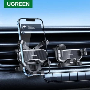 UGREEN Car Phone Holder Air Vent Clip Mount GPS Stand For iPhone 15 14 Samsung - Picture 1 of 7