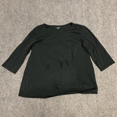 Eileen Fisher Shirt Womens Size XL Organic Cotton Top Blouse - Image 1 of 4