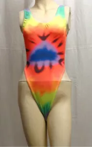 Multicolour Spandex Leotard for Women Size 10 Medium - Foto 1 di 3