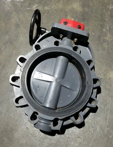 Type FE/RM PN 5 Ipex PVC INDX EPDM ANSI/ASTM Schedule 80 Butterfly Valve NEW! - Picture 1 of 2