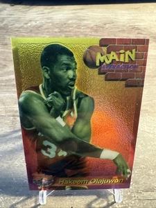 1993-94 Finest #10 Main Attraction Hakeem Olajuwon Houston Rockets Free Shipping - Picture 1 of 2