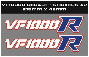VF1000R Aufkleber / Sticker X2 - Bild 1 von 1