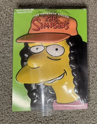 The Simpsons Fifteenth Season Limited Edition Collector's Box Otto Mann Head DVD - Image 1 of 4