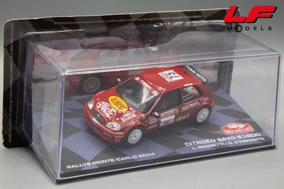 1:43 Citroën Saxo S1600 Rally Montecarlo 2004 - Rally Monte Carlo Collection - Immagine 1 di 2