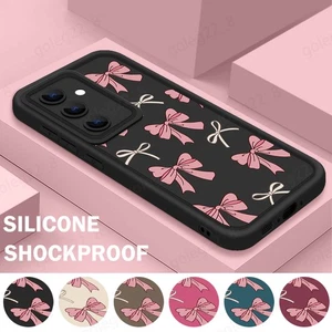 Linda Funda con Arco para Samsung Galaxy A56 A16 A17 A05s A15 A55 S25 S24 S23 Cubierta Suave - Imagen 1 de 16
