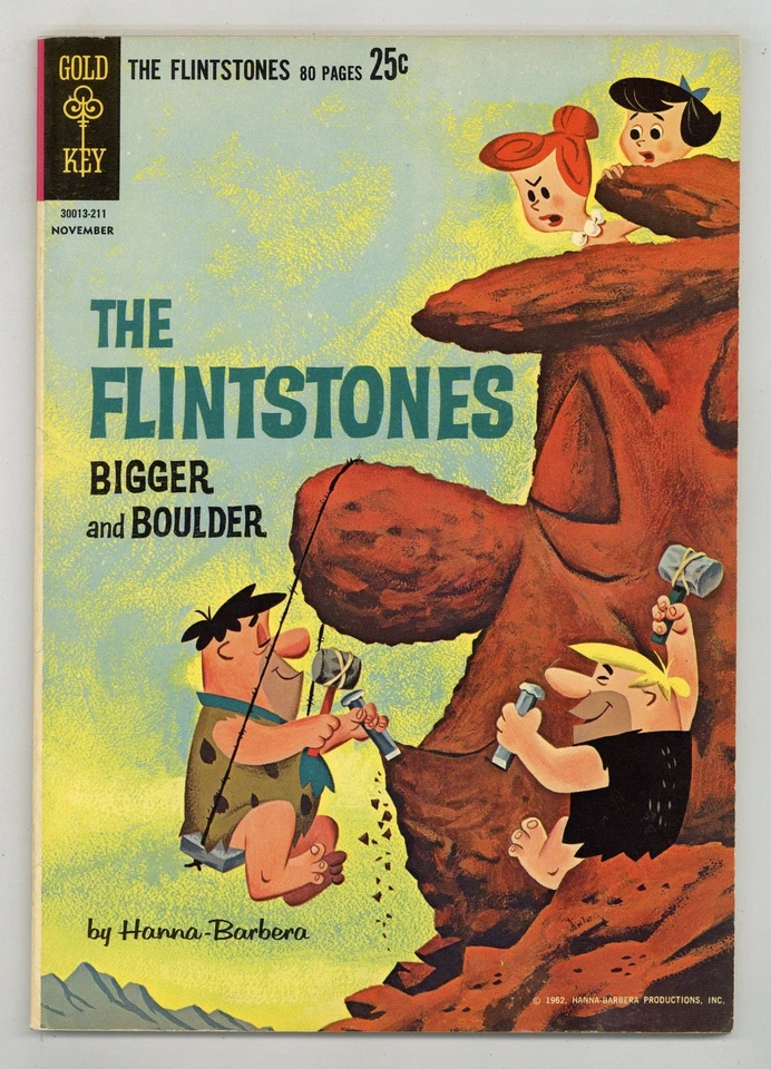 Flintstones Bigger and Boulder #1 FN 6.0 1962 - Image 1 of 1