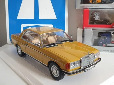 Norev 183985 Mercedes Benz 280 CE Coupe 1980 C123 Sahara Yellow 1:18 - Bild 1 von 4