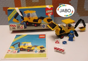 ( AH 3 ) Lego 6686 Baustellenfahrzeug Backhoe Bagger OVP &  BA - Bild 1 von 11