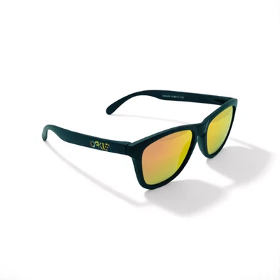 Oakley Frogskins Like Sunglasses, Black Red Polarized Unisex Sunglasses - Image 1 of 4