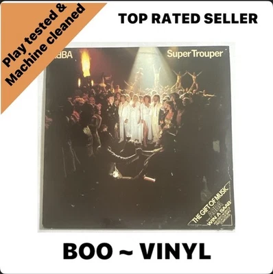 ABBA ~ Super Trouper Vinyl LP Album Uk  Issue EX / VG+ Con - Image 1 of 4