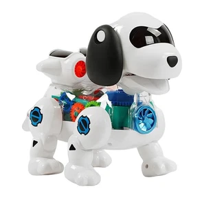 Cane Robot che Cammina Luci Suoni Cyber Dog Pet Robot Cucciolo Abbaia Scodinzola - Imagen 1 de 9
