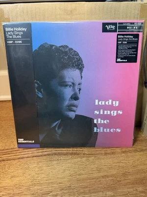 BILLIE HOLIDAY Lady Sings The Blues VMP Colored Vinyl Light Blue LP NEW MINT - Image 1 of 3